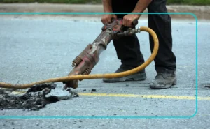 noise and vibration monitoring roadworker